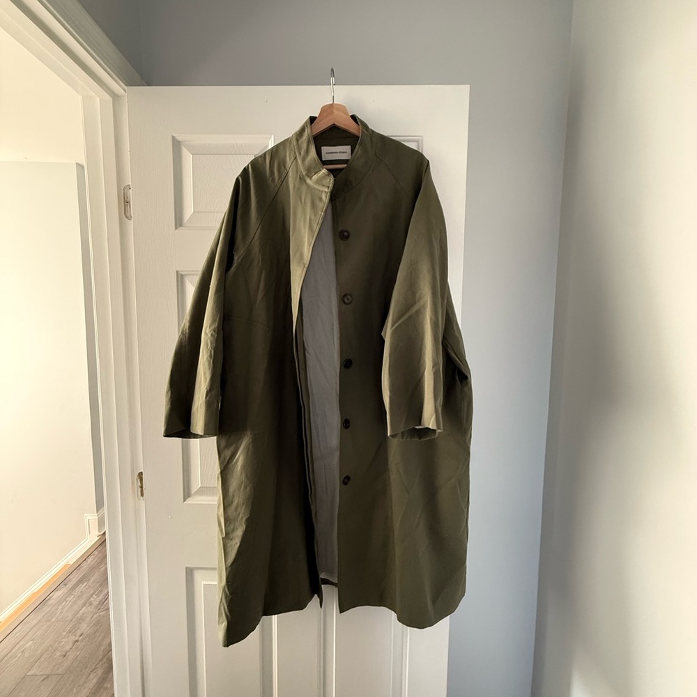 Olive Green Women's Coat